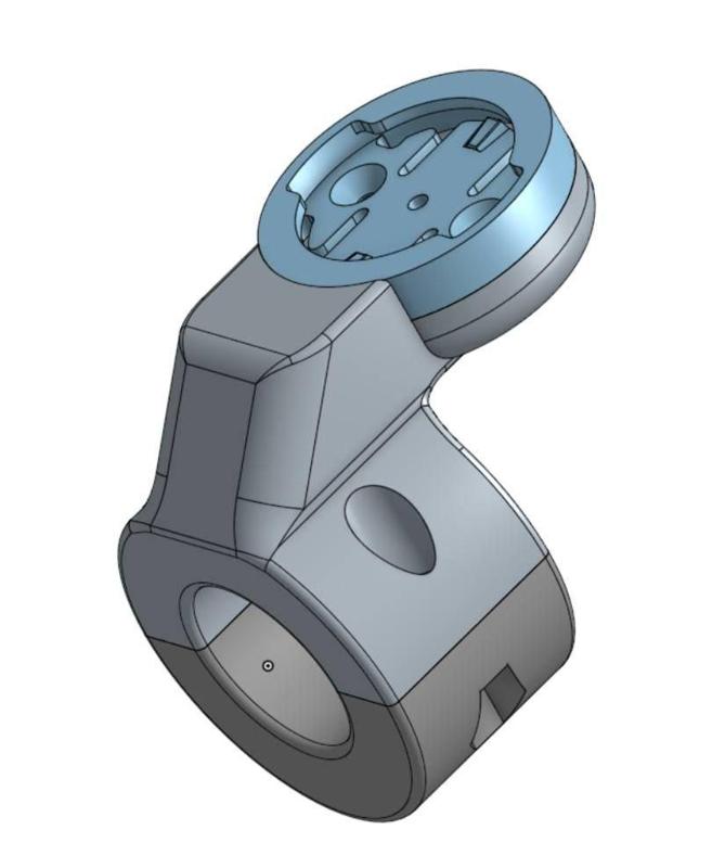 Segway F series handlebar Garmin center mount