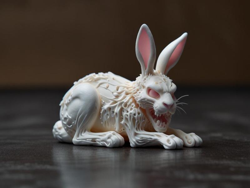 Angry Easter Bunny - Paint Your Own