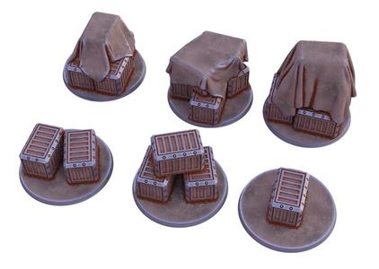 Scifi crates for my space dwarf kickstarter