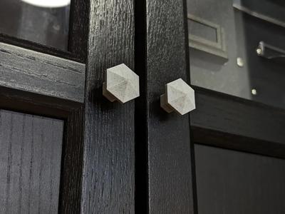 Hexagonal Cabinet Knob
