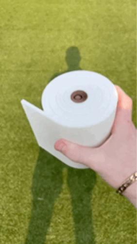 Collapsing Sword Toilet Paper