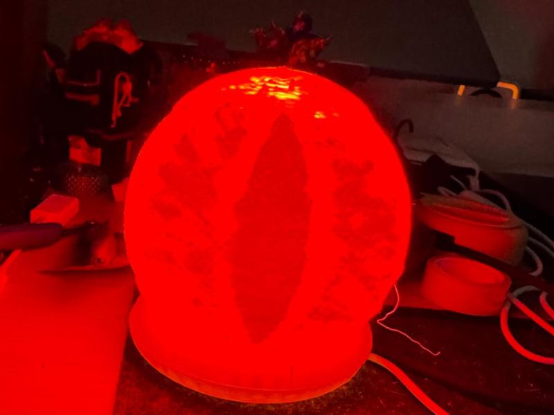 Sauron Palantir lamp