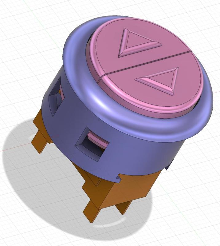 Sanwa arcade Split Button