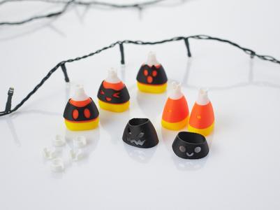 Cute Candy Corn String Fairy Lights