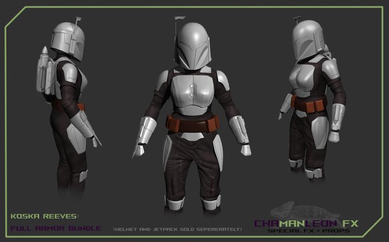 Koska Reeves Armor Bundle The Mandalorian Cosplay