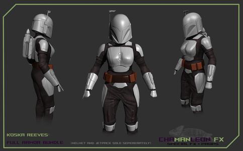 Koska Reeves Armor Bundle The Mandalorian Cosplay