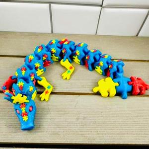 Autism Awareness Dragon