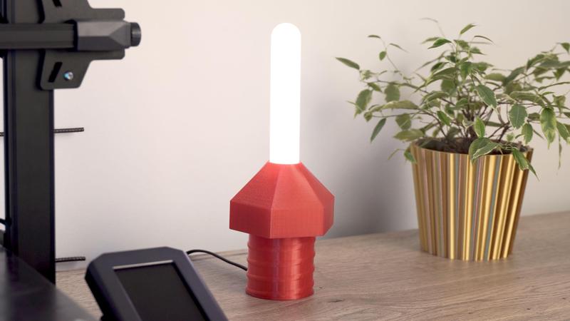 3D Printer Nozzle Lamp