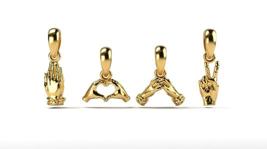 Pendants Hands