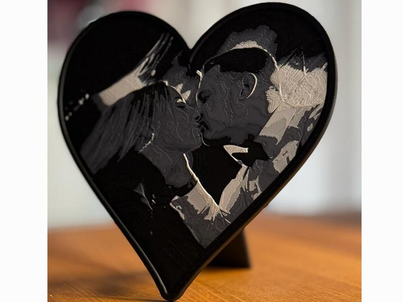Heart-Shaped Frame