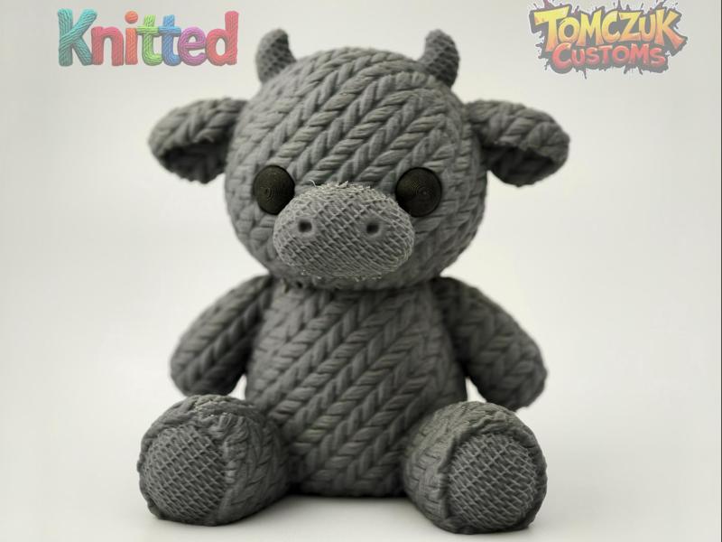 Knitted Collection: Cute Cow