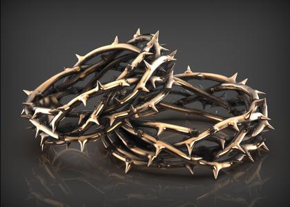 crown of thorns ring