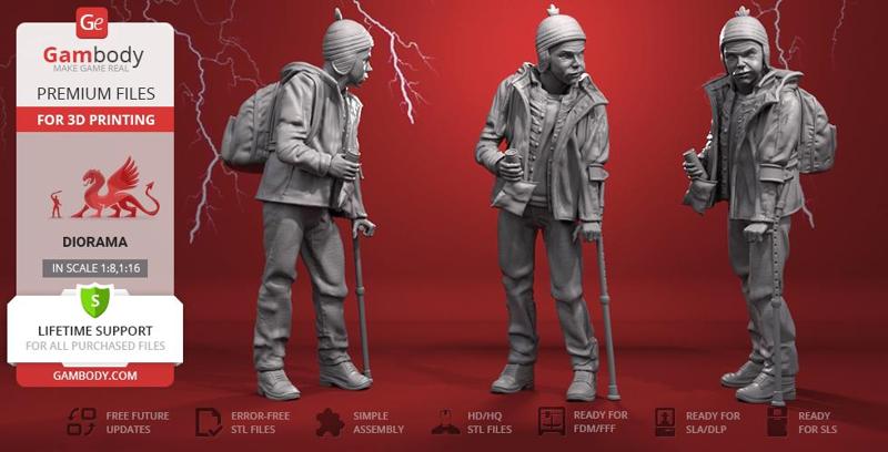 Freddy Freeman 3D Printing Figurine | Assembly