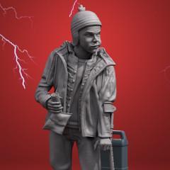Freddy Freeman 3D Printing Figurine | Assembly