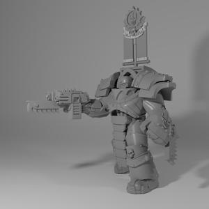 IW 4th Legion Chonky Austrian with Banner