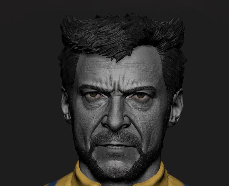 Wolverine -Hugh Jackman Head – Deadpool and Wolverine