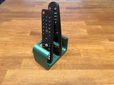 TWO simply modern Remote Holder