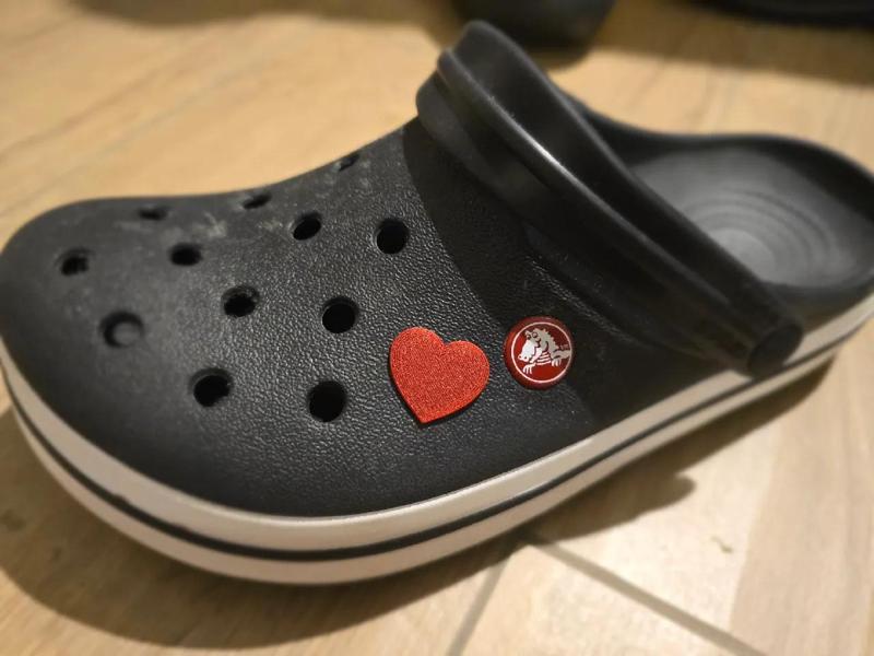 Crocs Herz / Charm nicht nur für Valentinstag
