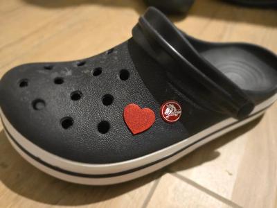 Crocs Herz / Charm nicht nur für Valentinstag