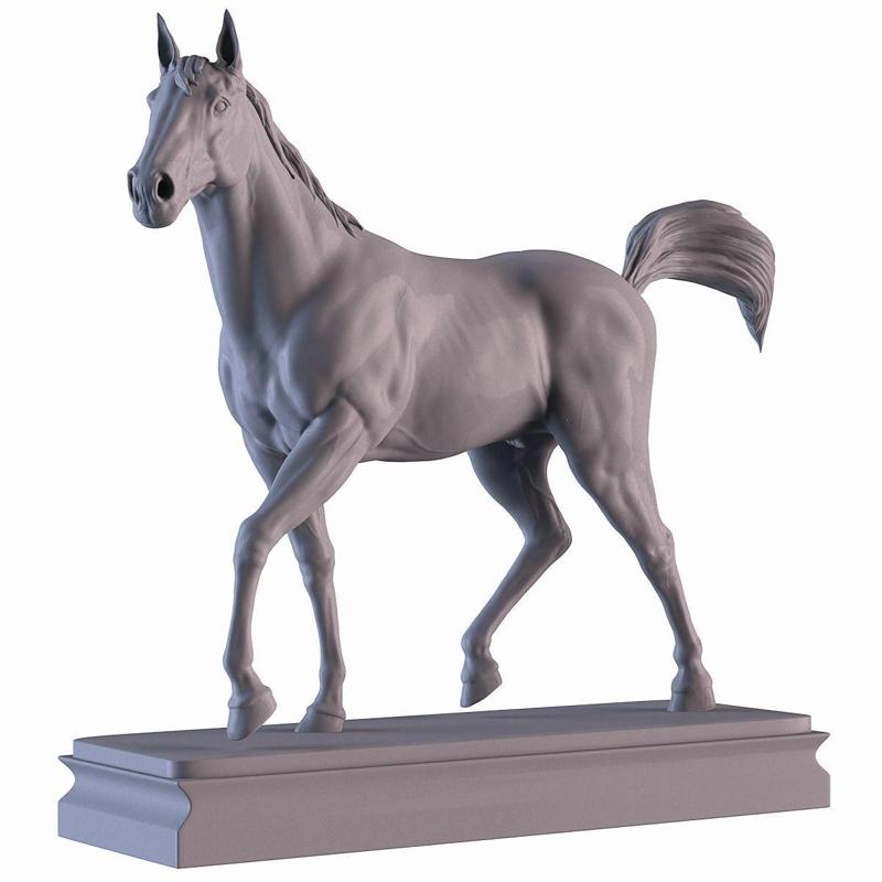Horse statue