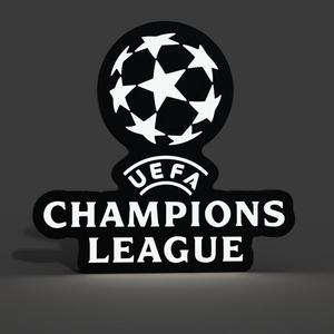 Champions League Customizable Lightbox LED Lamp
