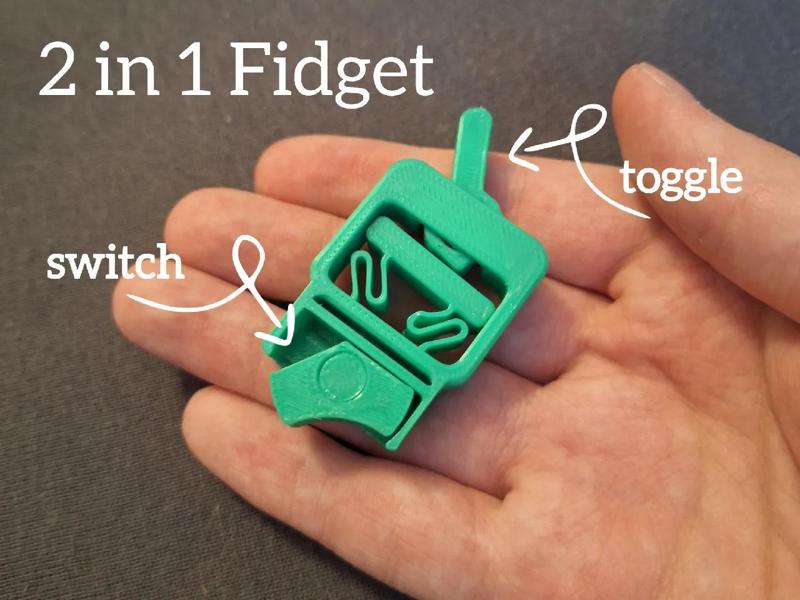 Switch & Toggle – 2 in 1 Fidget
