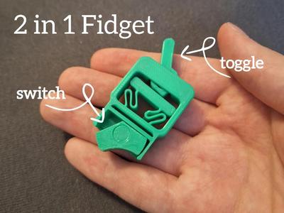 Switch & Toggle – 2 in 1 Fidget
