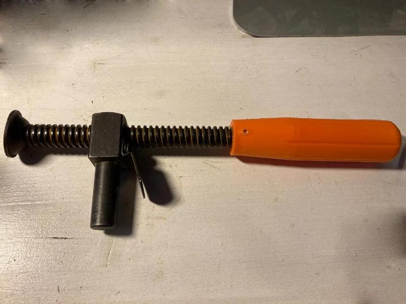 Repair handle for tensioning handle, clamping handle Spanngriff