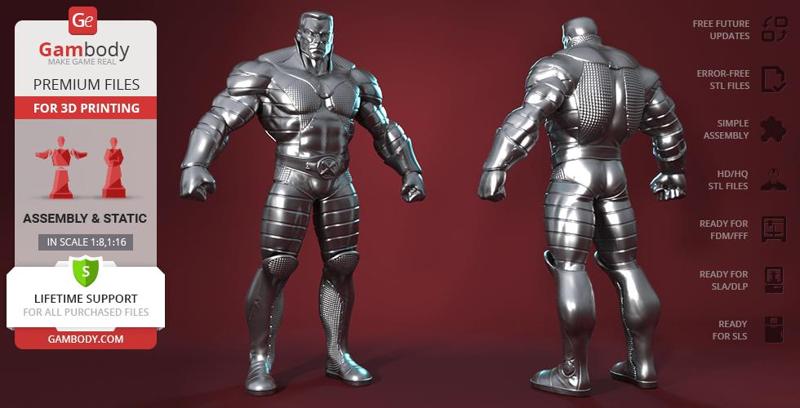 Colossus 3D Printing Figurine | Assembly