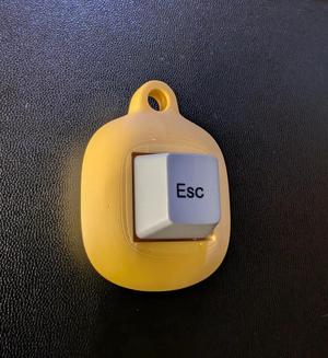 Keyboard Fidget Switch Tester Keychain 1×1