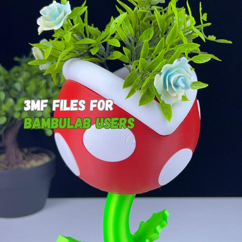 Piranha Plant 3mf