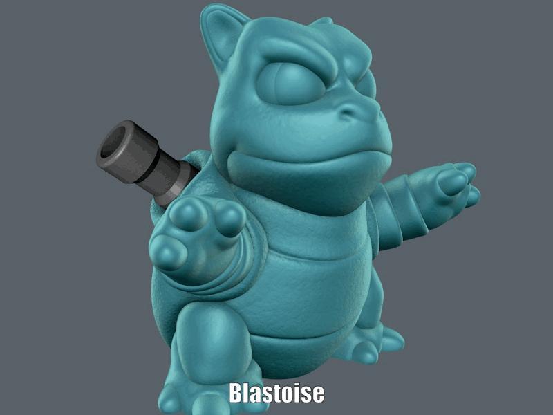 Blastoise (Easy print no support)