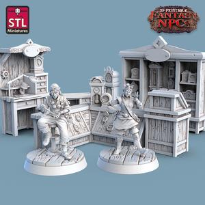 Fantasy NPCs – ClockWorkers Set