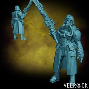 Tempest Guardsman Trencher 1 (Female) (PRESUPPORTED)