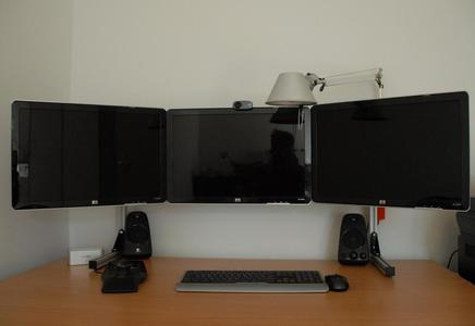 Triple Monitor Stand
