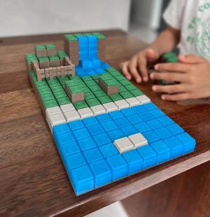 Minecraft-Inspired Modular Terrain Blocks
