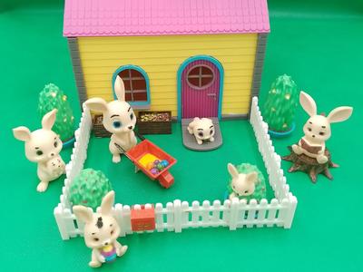 The Longears Easter EggHunt Party Miniature Set