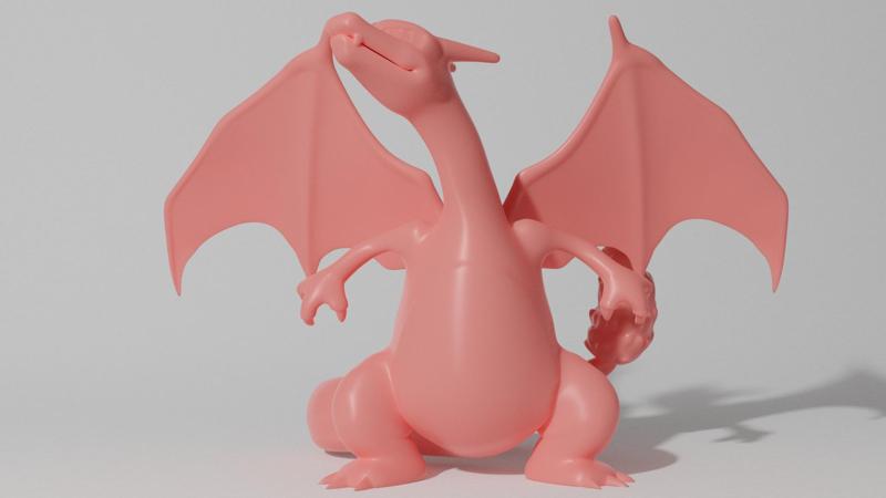 CHARIZARD STANDING (PART OF THE CHARIZARDPACK, AND CHAREVOPACK, READ DESCRIPTION)