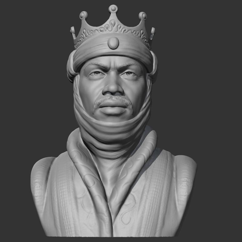 Mansa Musa 3D print model