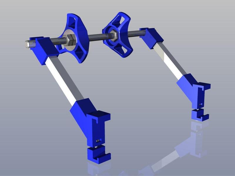 Prusa i3 Spool holder for 6mm frame