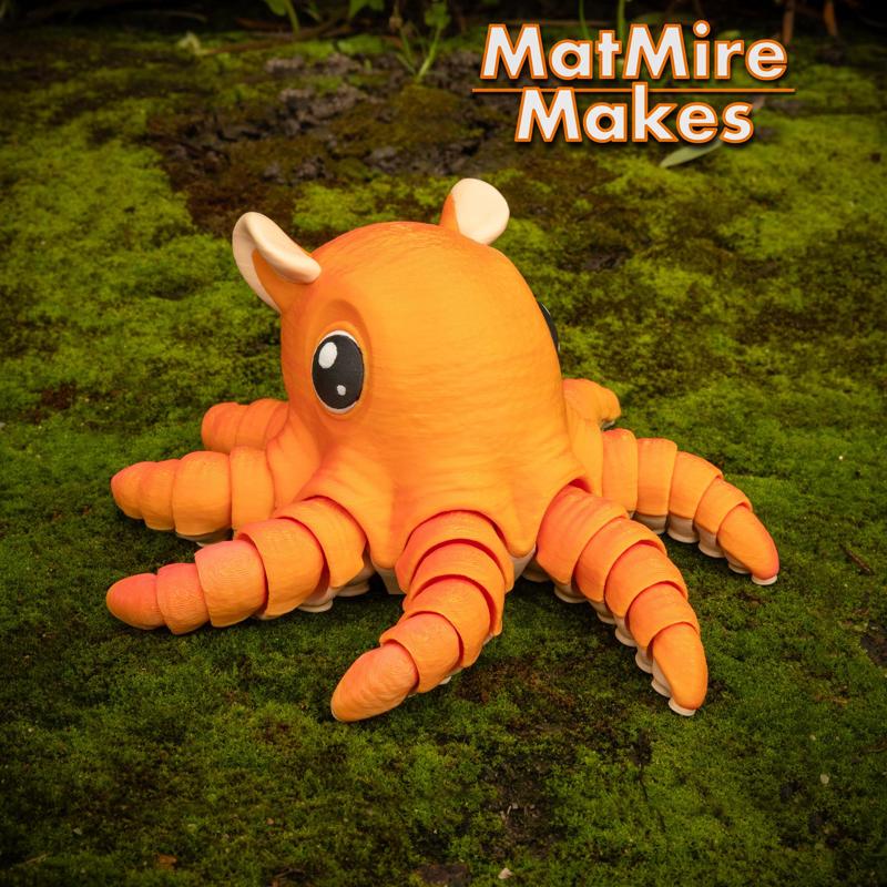 Flapjack Octopus - Articulated Figure