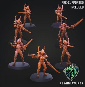 Space Elf Male Soldier Bundle – 40 variants