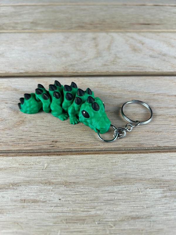 Gator Dragon Mini with Solid Legs keychain