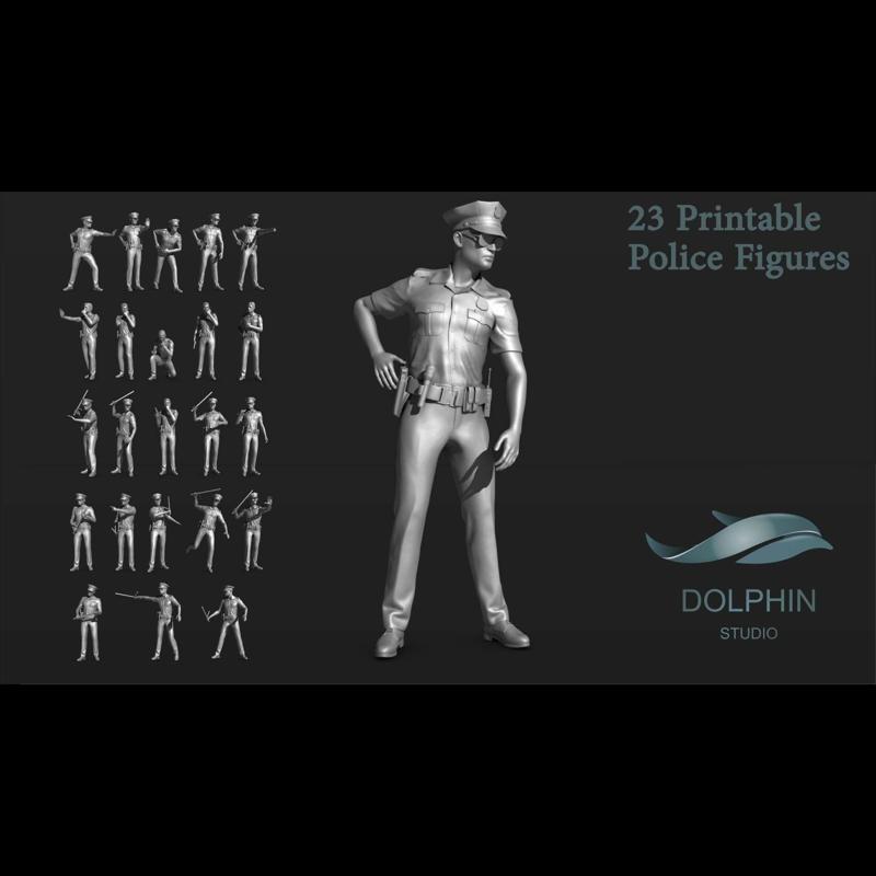 23 Police Figure Set 02