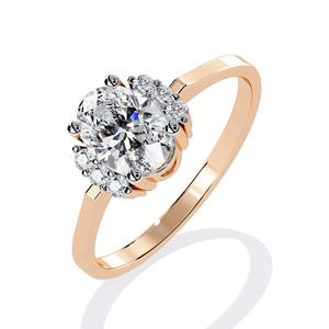 Solitaire Diamond Ring 360 animation renders 3dm stl details