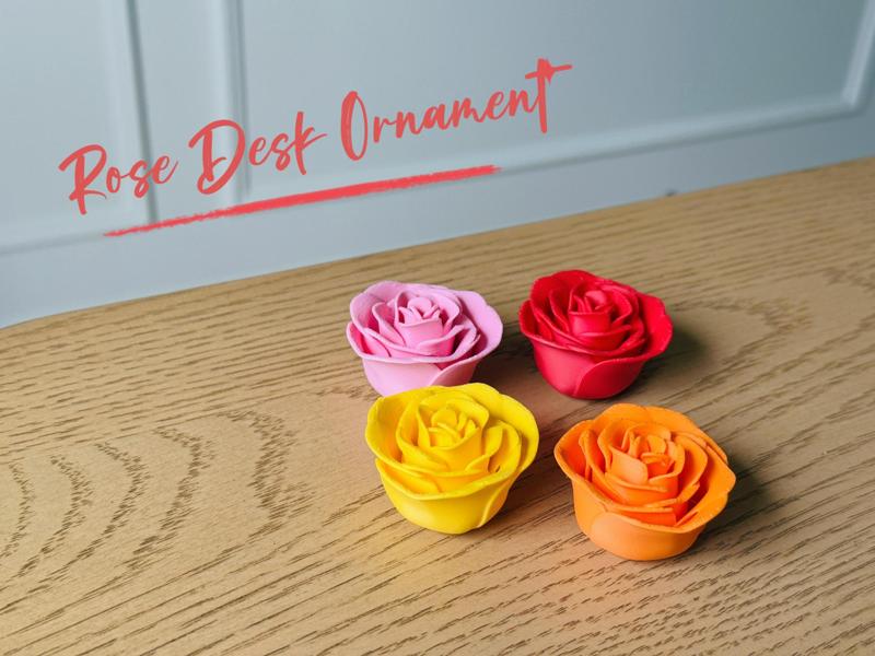 Rose flower Ornament & Fridge Magnet