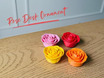 Rose flower Ornament & Fridge Magnet
