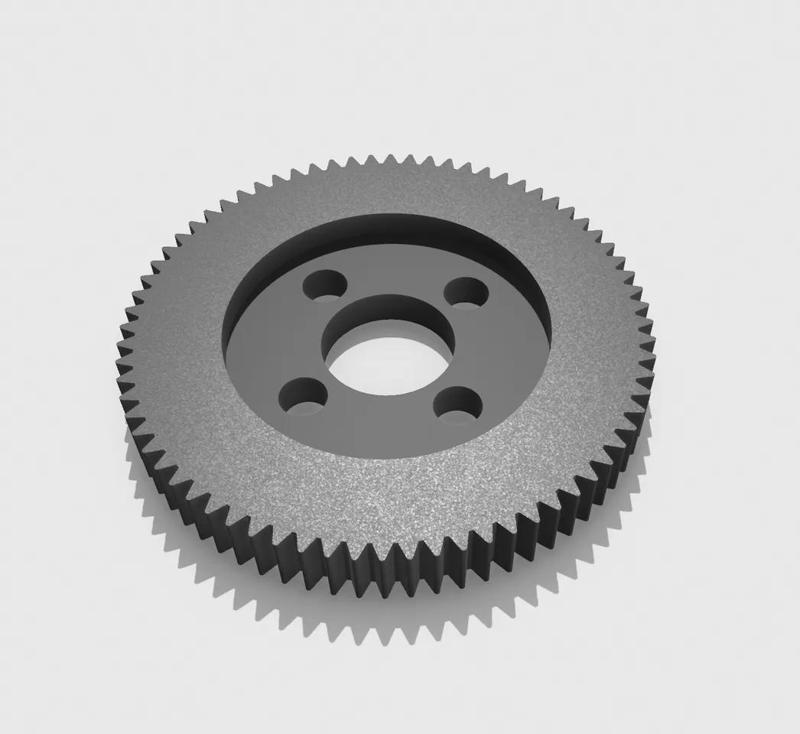 TT02 37mm 72T spur gear   
