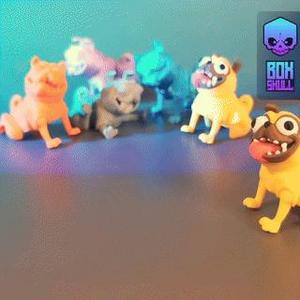 NAUGHTY PUG – FLEXI – ARTICULATED