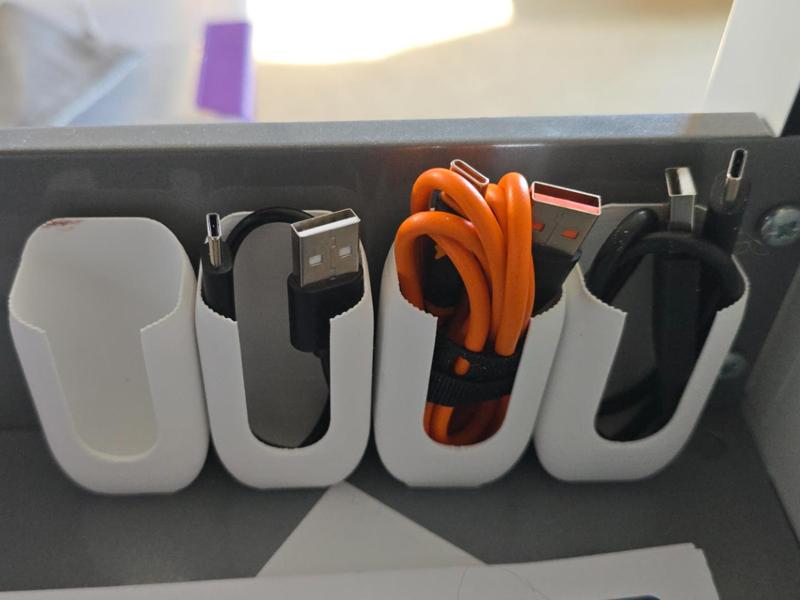 Magnetic USB Cable/Cord Storage Organizer